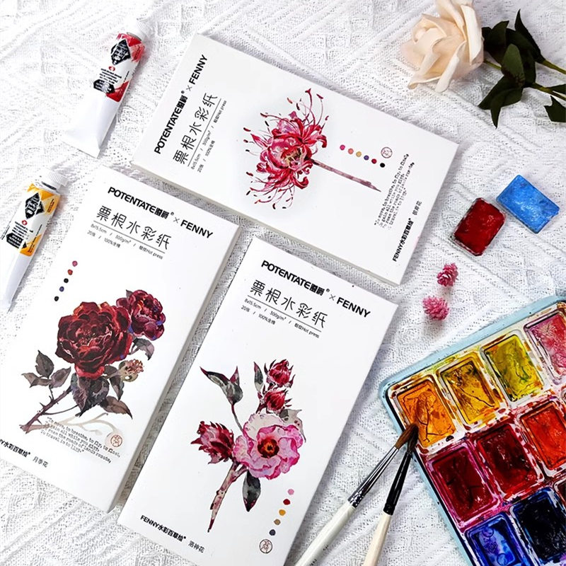 POTENTATE Bookmark Watercolor  - Ink Blotter Paper recension och pris