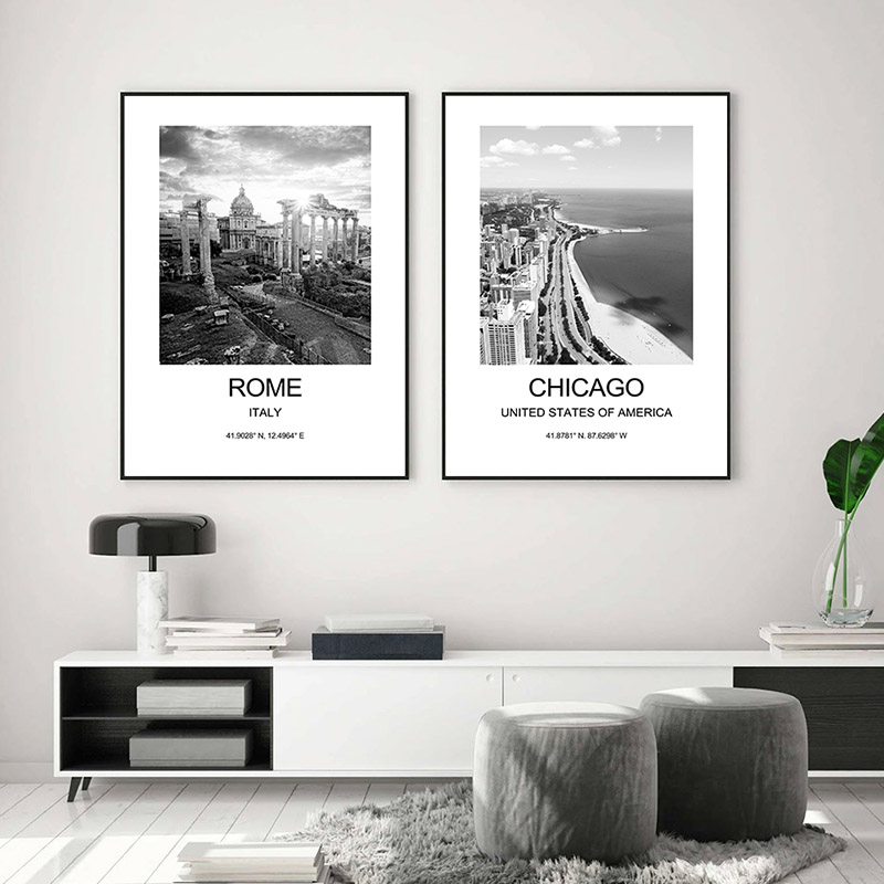 City Poster New York London Pa - Ink Blotter Paper recension och pris